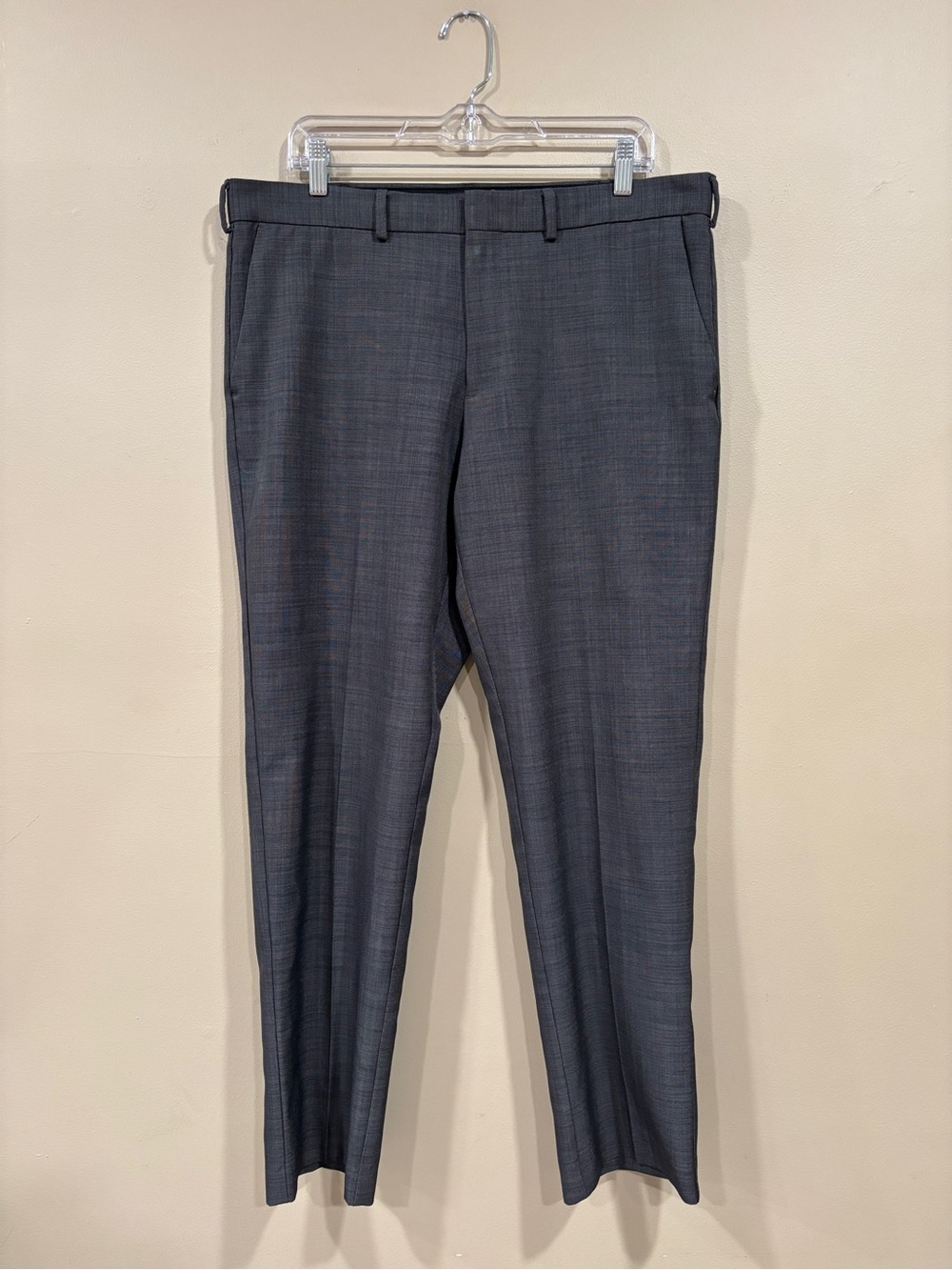 Dockers Men's Gray Flat Front Pants Size 36 X 30